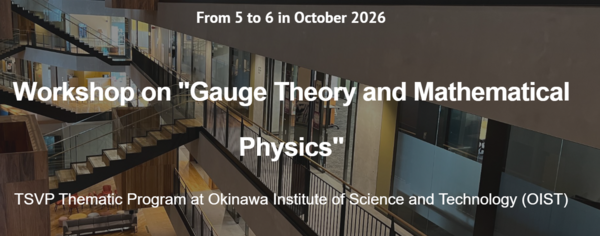 Workshop on "Gauge Theory and Mathematical Physics"